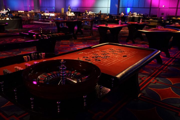 ace high casino party night rentals roulette table