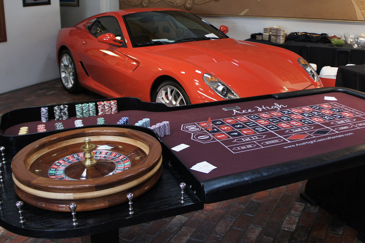 roulette table rentals